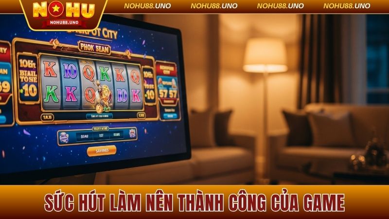 Sức hút làm nên thành công của slot game city 